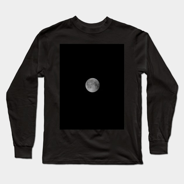 Palermo Super Vollmond Long Sleeve T-Shirt by bENIGNOdESIGNS